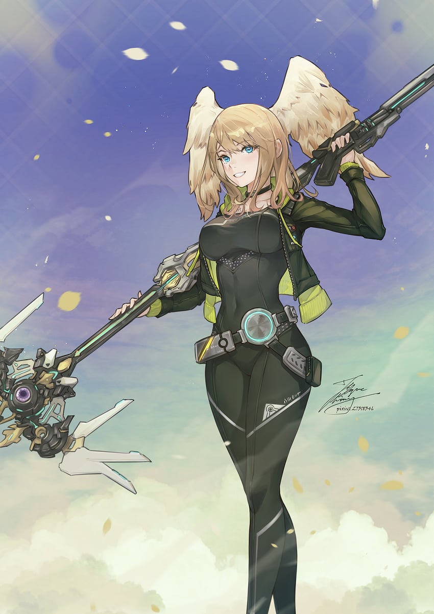 eunie (xenoblade chronicles and 1 more) drawn by fadingz