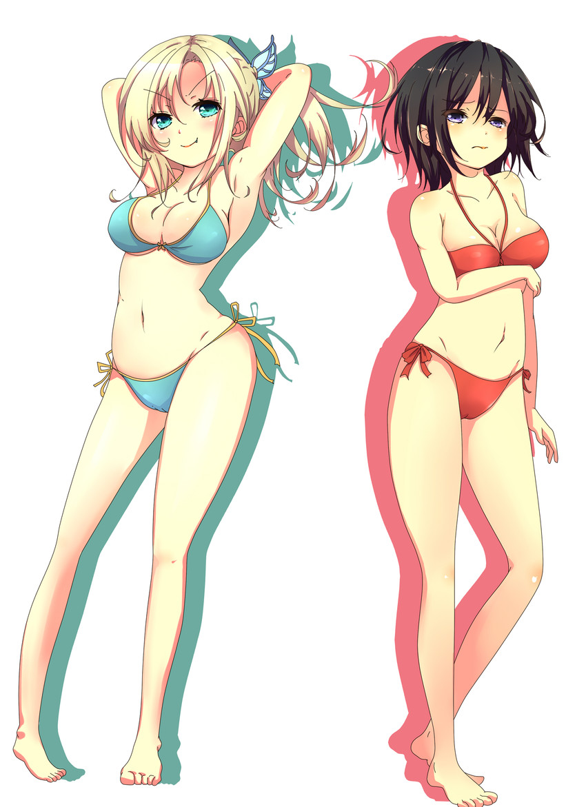 kashiwazaki sena and mikazuki yozora (boku wa tomodachi ga sukunai) drawn by odamanoe