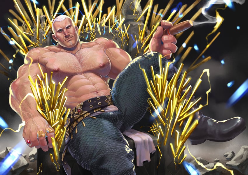 hugo kupka (final fantasy and 1 more) drawn by benoit