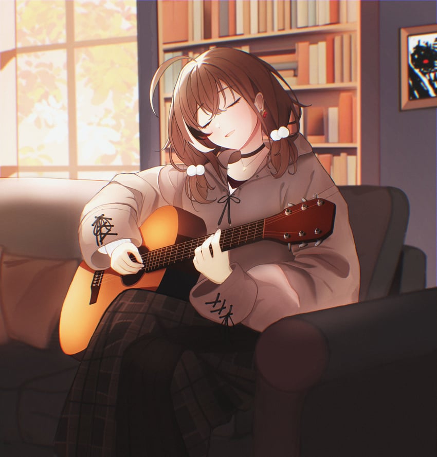 nanashi mumei and nightmare (hololive and 1 more) drawn by saltdcrmell