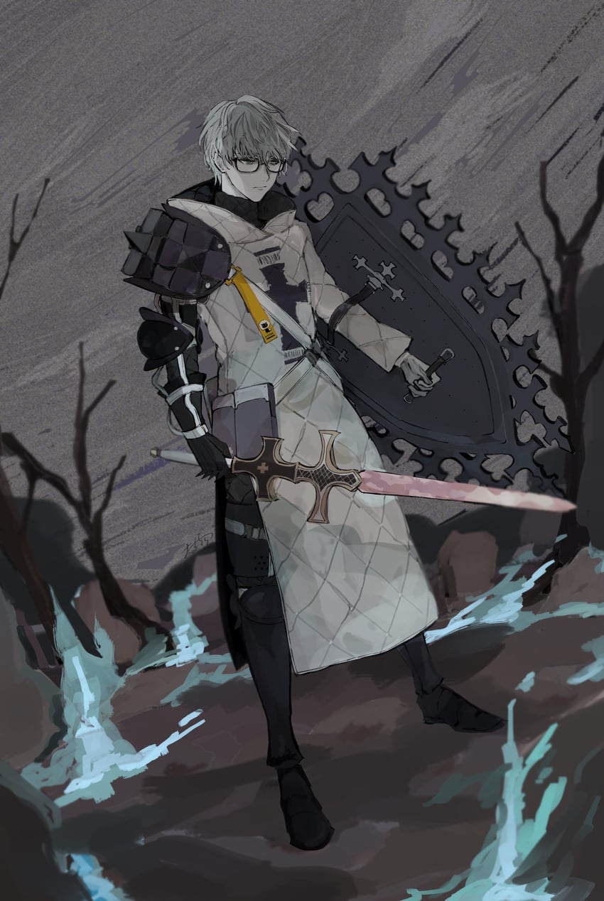 jacques de molay (fate and 2 more) drawn by jtgbaaa