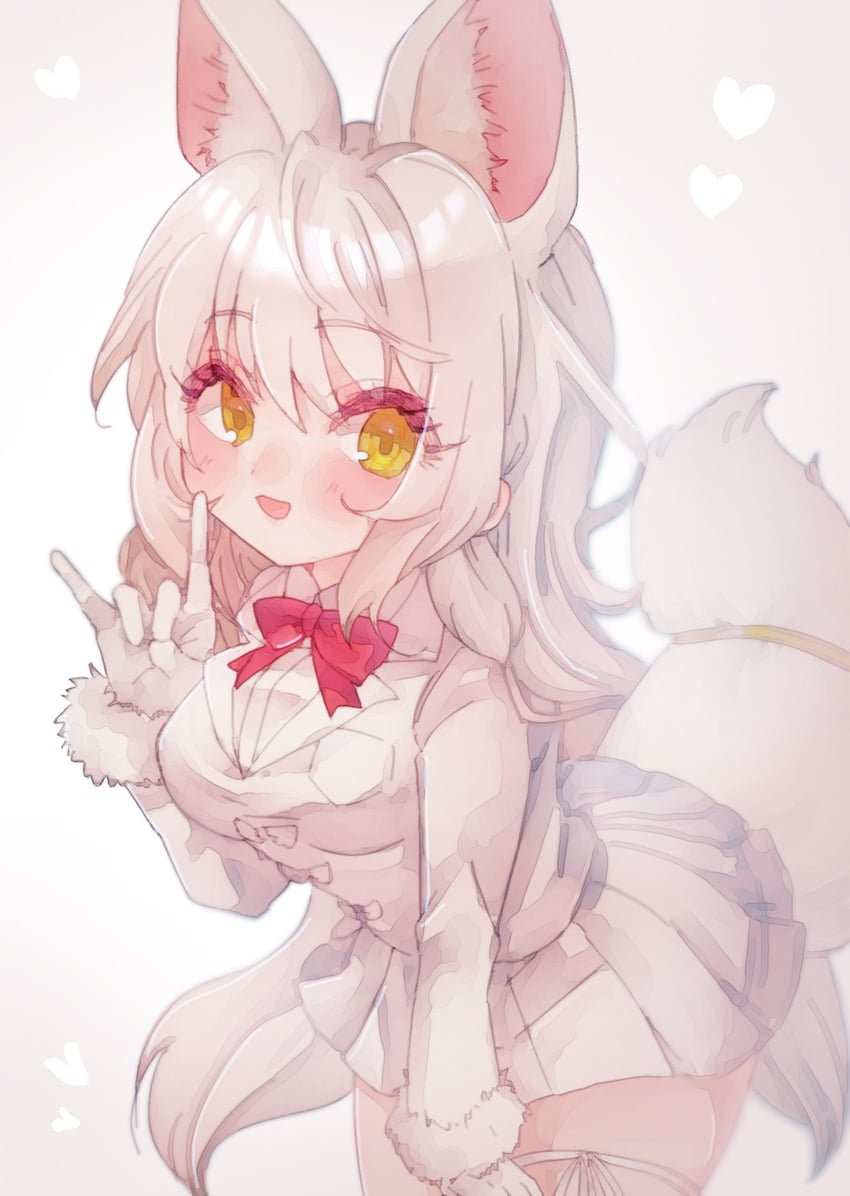 oinari-sama (kemono friends and 1 more) drawn by seki_mhsk