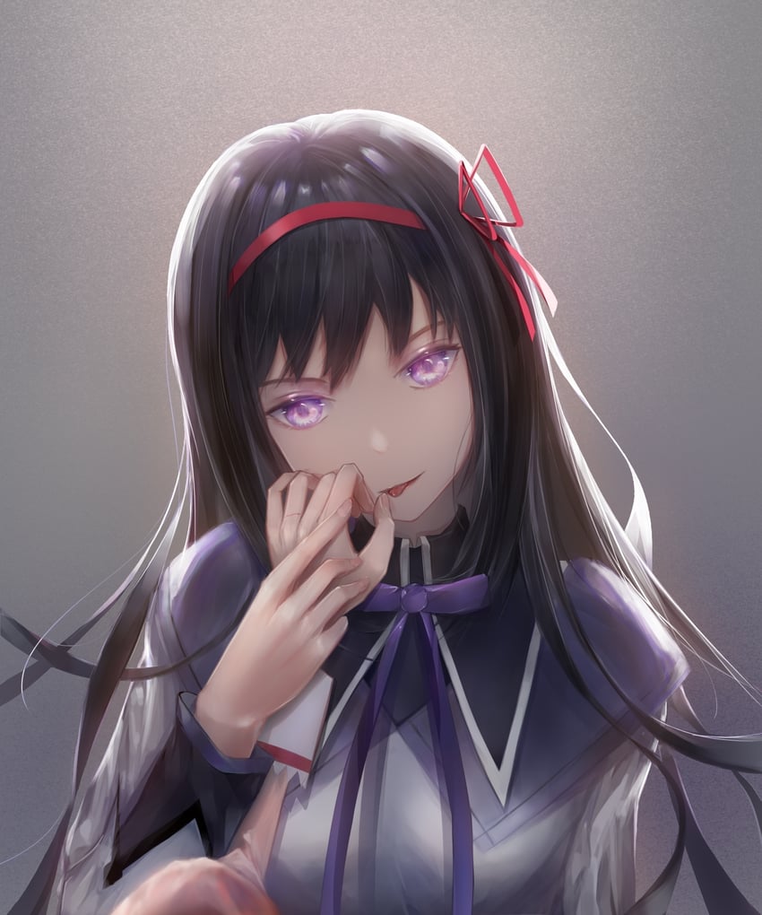 akemi homura and kaname madoka (mahou shoujo madoka magica and 1 more) drawn by 33284926_(artist)