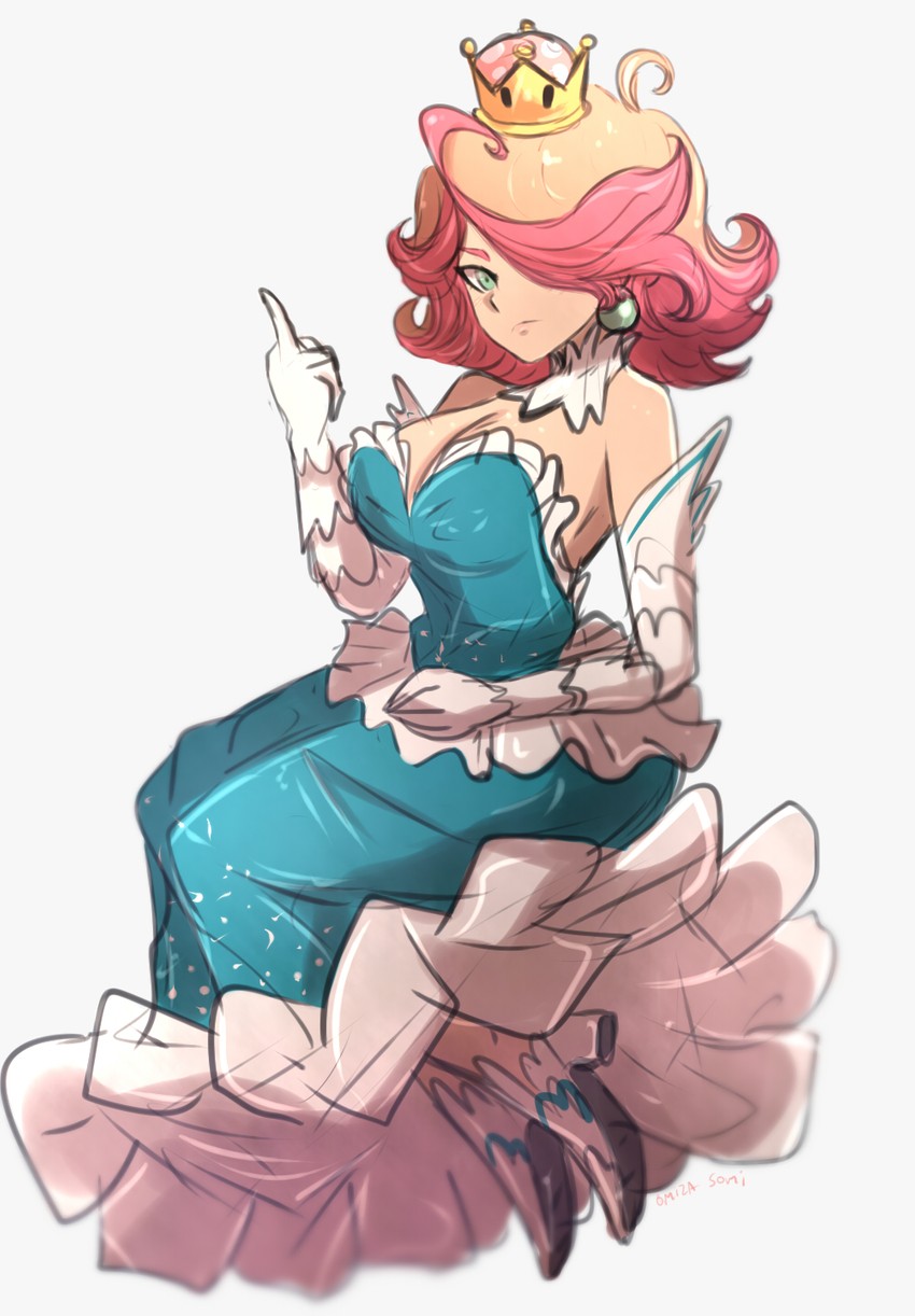 amanda o'neill (mario and 2 more) drawn by omiza_somi