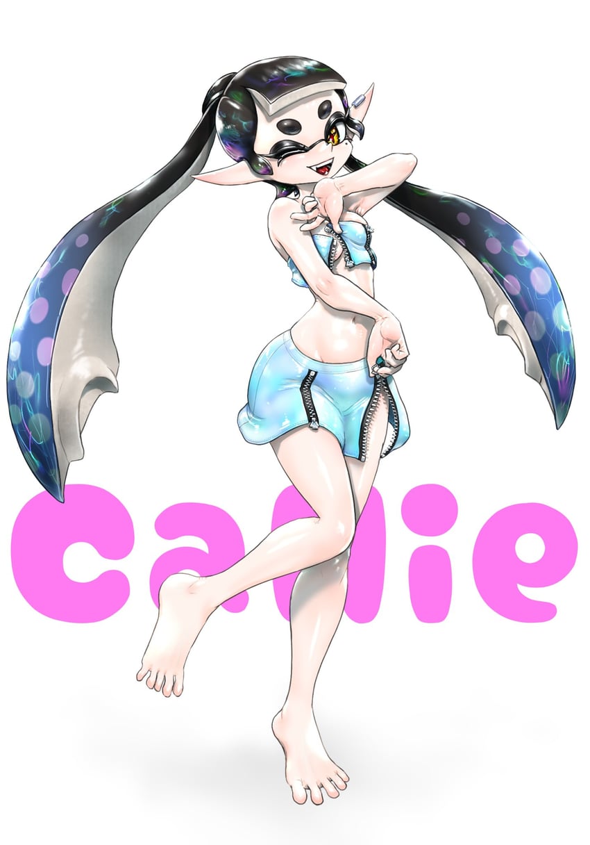callie (splatoon and 1 more) drawn by koharu2.5