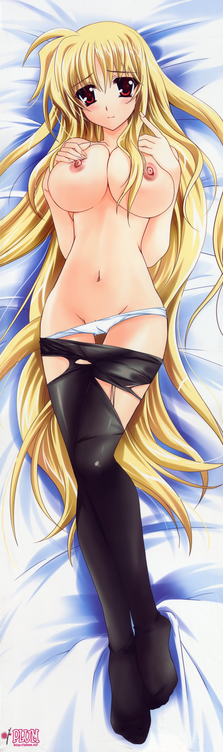 fate testarossa (lyrical nanoha and 1 more) drawn by kanna_(plum)