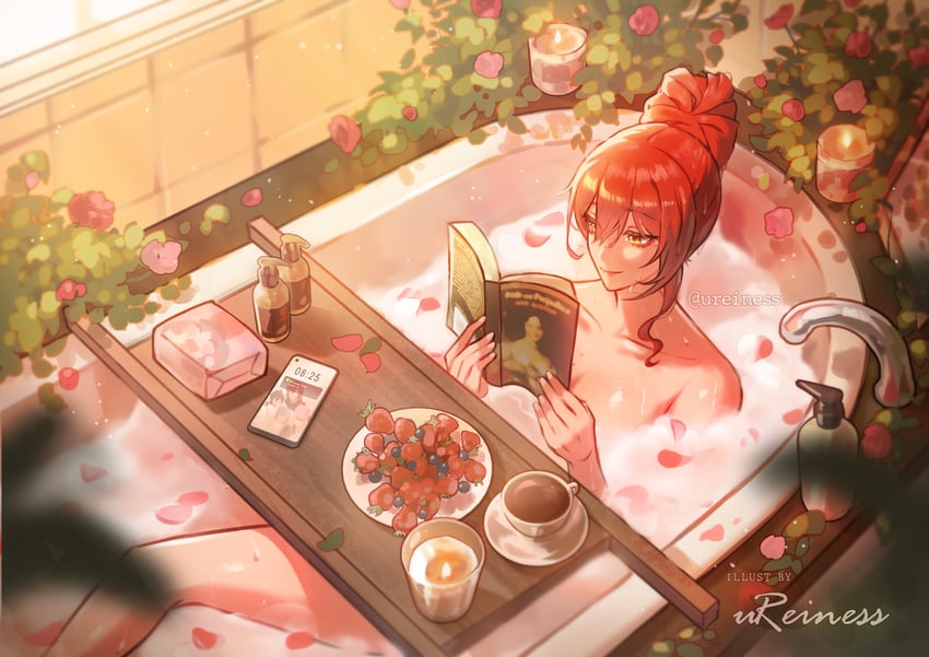 himeko (honkai and 1 more) drawn by reiness_(ureiness)