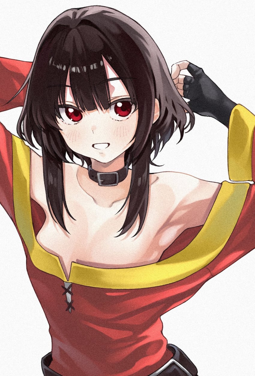 megumin (kono subarashii sekai ni shukufuku wo! and 1 more) drawn by taroekaki
