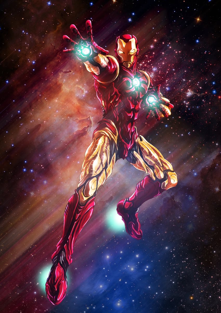 iron man (marvel and 1 more) drawn by gotou_masayuki
