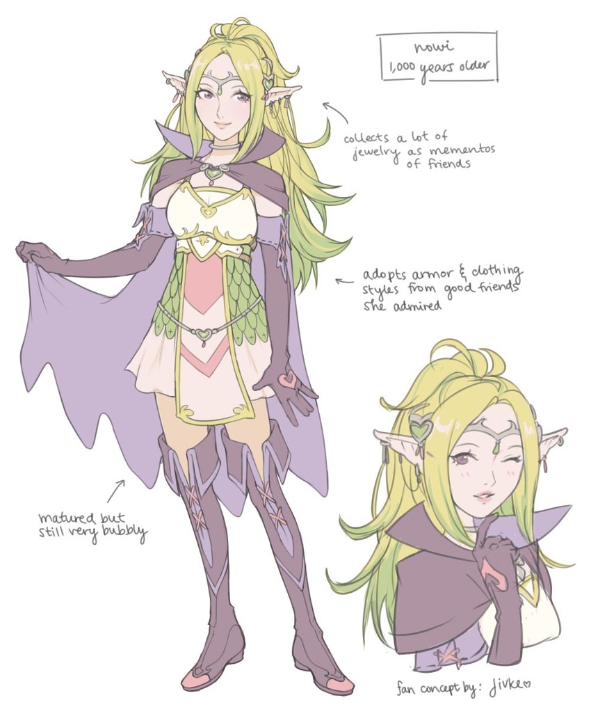 nowi (fire emblem and 1 more) drawn by jivke