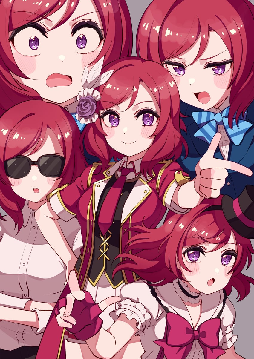 nishikino maki (love live! and 1 more) drawn by cream_(nipakupa)