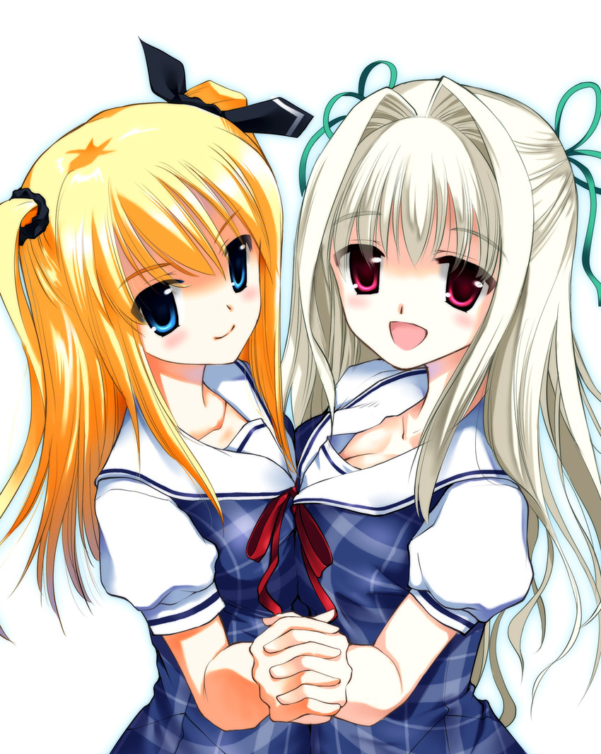 morizono rikka and yoshino charles (da capo and 1 more) drawn by kaede_tooru