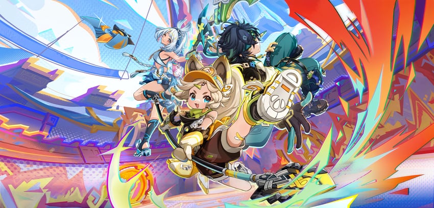 mualani, kinich, and kachina (genshin impact)