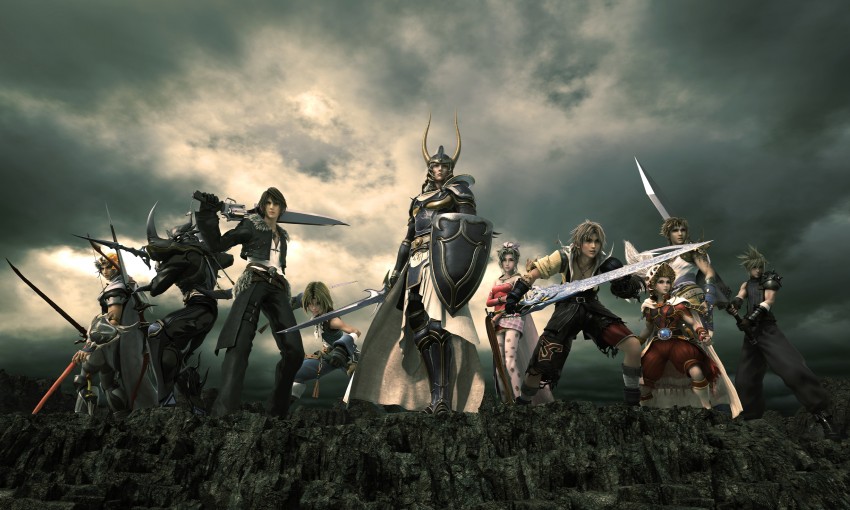 cloud strife, terra branford, squall leonhart, zidane tribal, bartz klauser, and 5 more (final fantasy and 11 more)