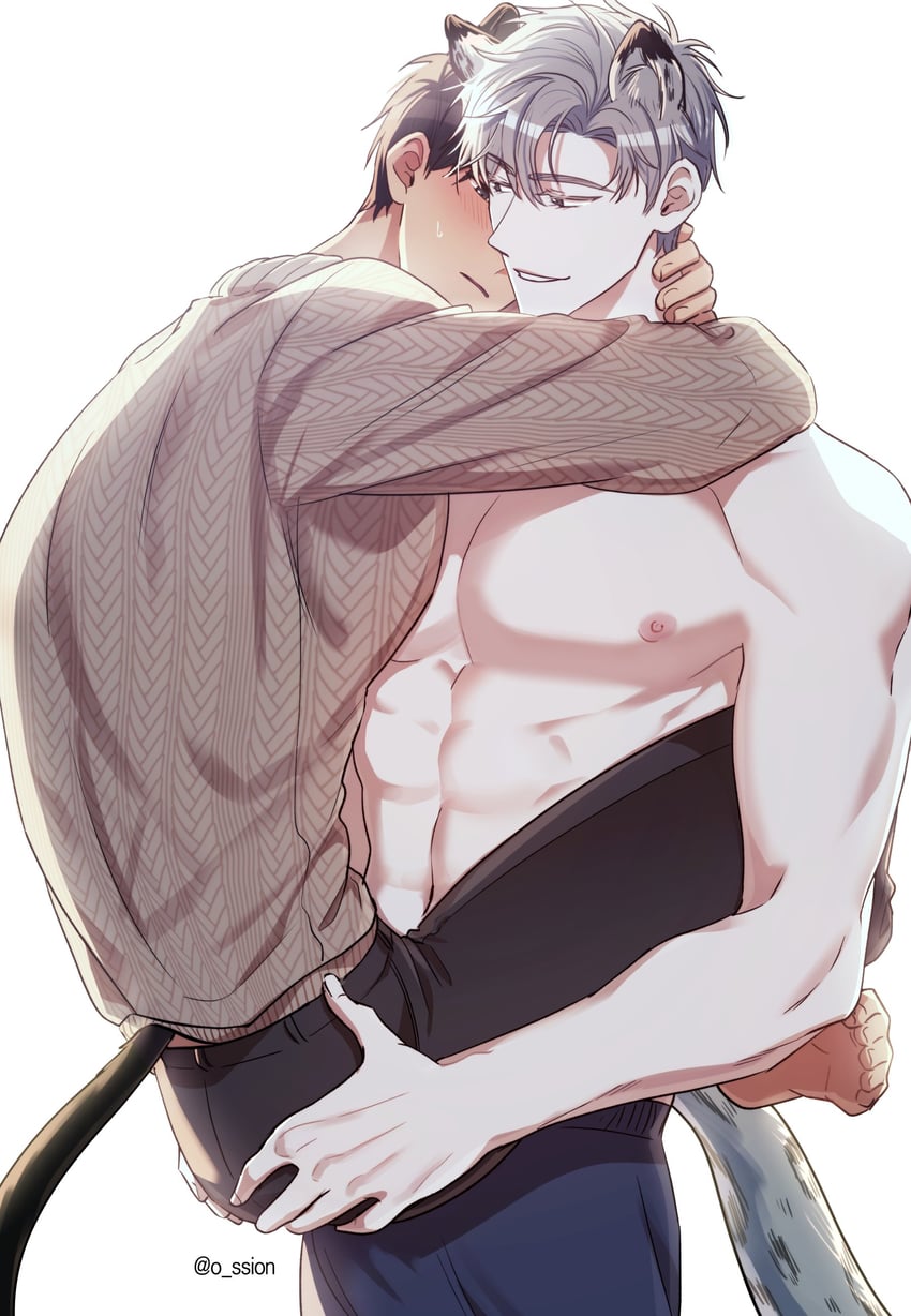 jeong taeui and ilay riegrow (passion) drawn by o_ssion