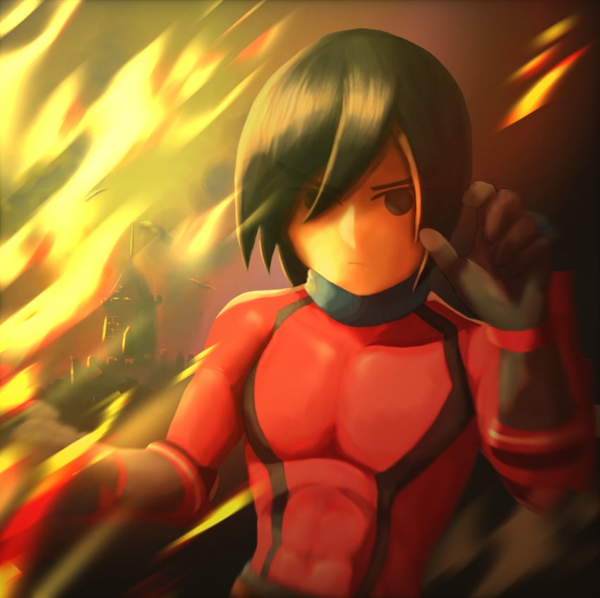 mii and mii brawler (super smash bros.) drawn by yuufuan_&_buran