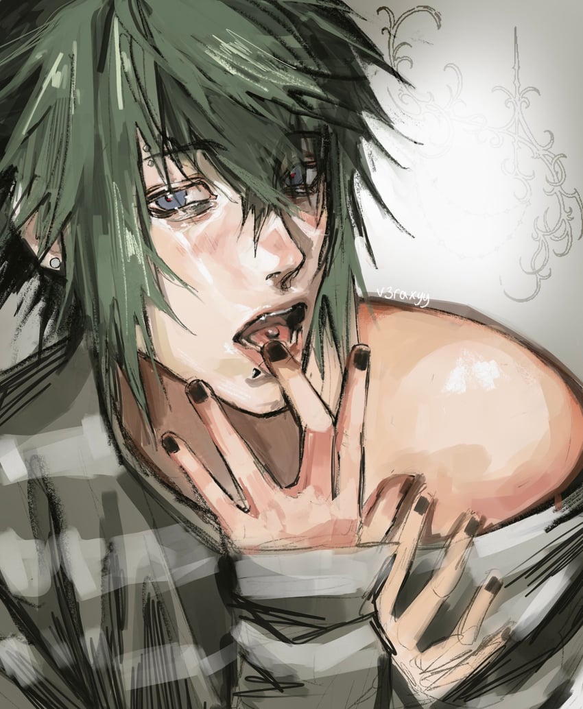 noctis lucis caelum (final fantasy and 1 more) drawn by v3raxyy