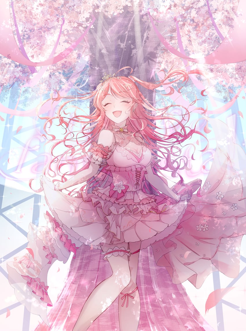 sakura miko (hololive) drawn by 6n0_w