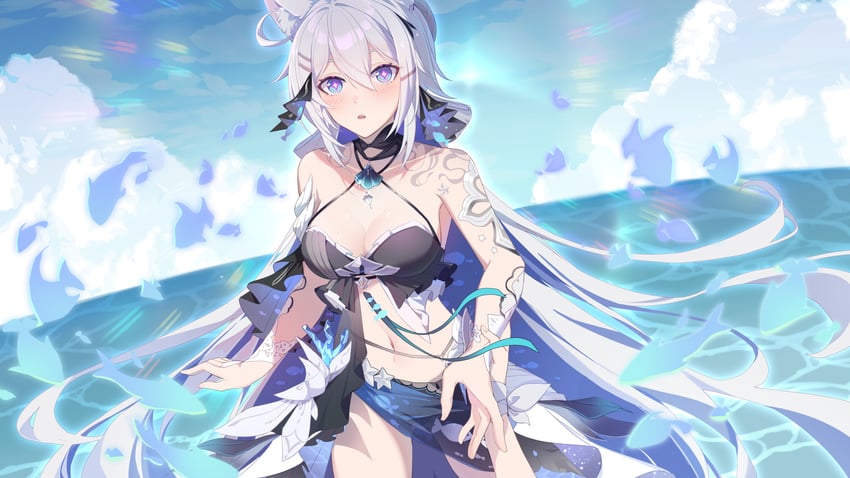 kiana kaslana (honkai and 1 more) drawn by so_zei_tama_tama