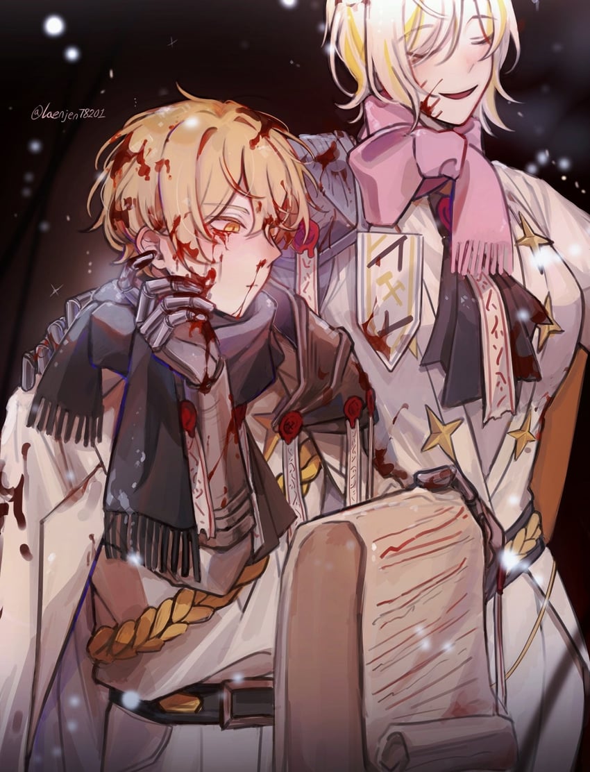 sinclair and kromer (project moon and 1 more) drawn by laenjen78201