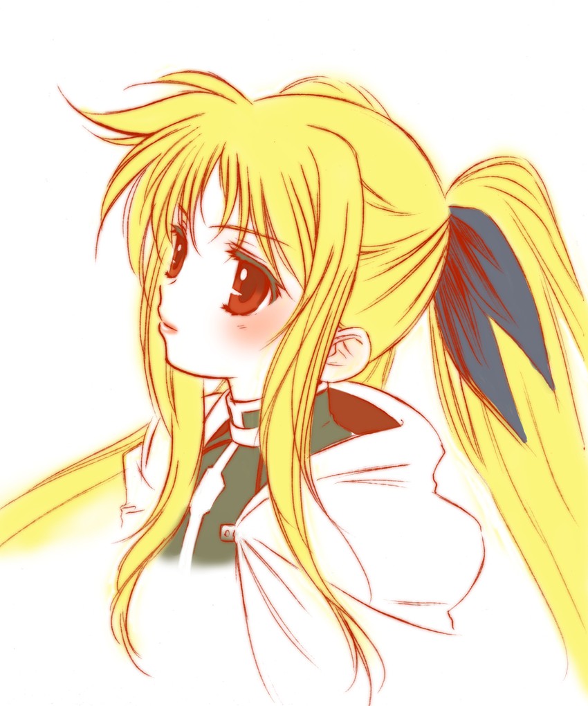 fate testarossa (lyrical nanoha and 3 more) drawn by shinanoya_(satanicad)