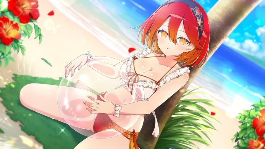 kureha (senran kagura and 1 more) drawn by yaegashi_nan