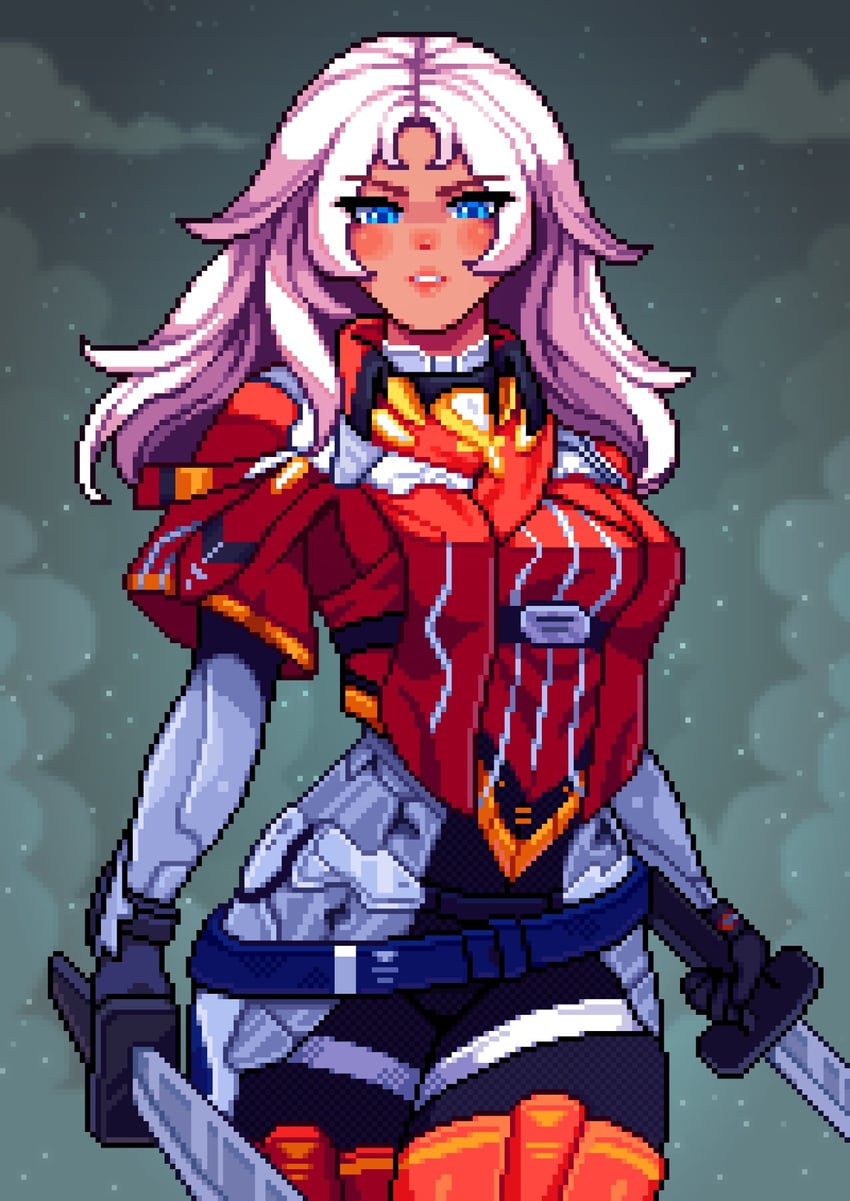 elma (xenoblade chronicles and 1 more) drawn by yumykon