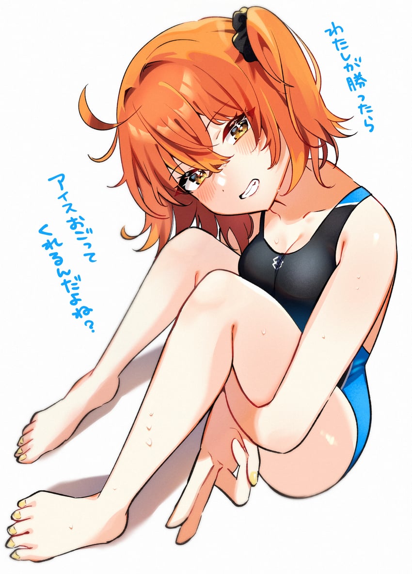 fujimaru ritsuka (fate and 1 more) drawn by nijiomu