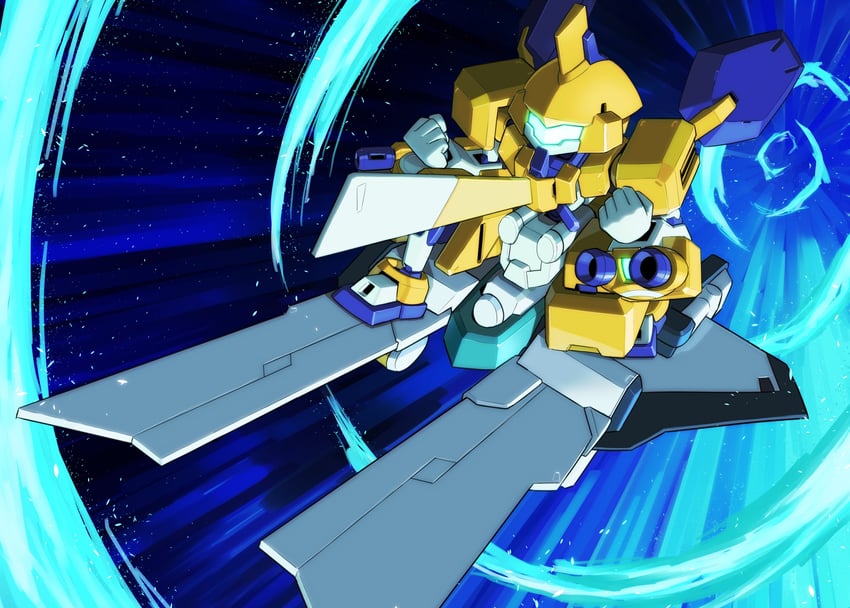 granbeetle and sonic stag (medarot) drawn by hanehitsuji_(hitsuzibane)