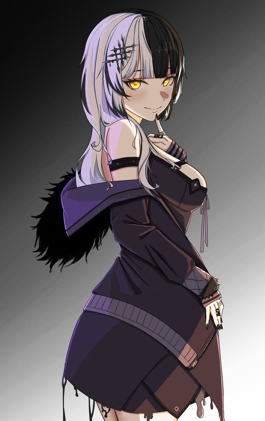 shiori novella (hololive and 1 more) drawn by nyuusai