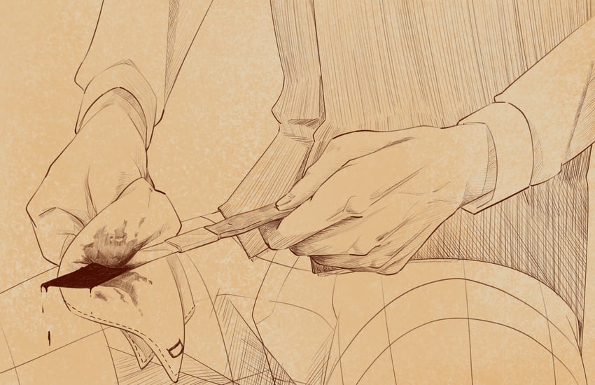 daan (fear & hunger and 1 more) drawn by artsyantatee
