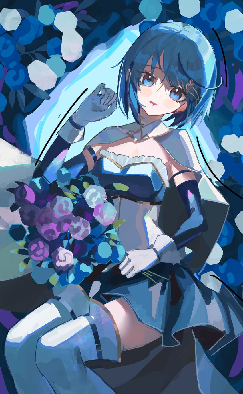 miki sayaka (mahou shoujo madoka magica) drawn by iinagi_(kashiwa_keira)