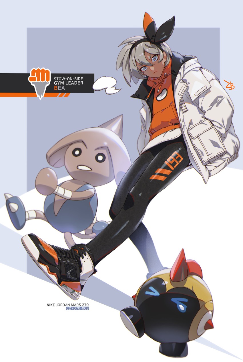 bea, hitmontop, and falinks (pokemon and 1 more) drawn by zombeing
