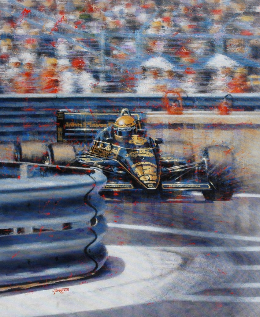 ayrton senna (real life and 1 more) drawn by juan_carlos_ferrigno