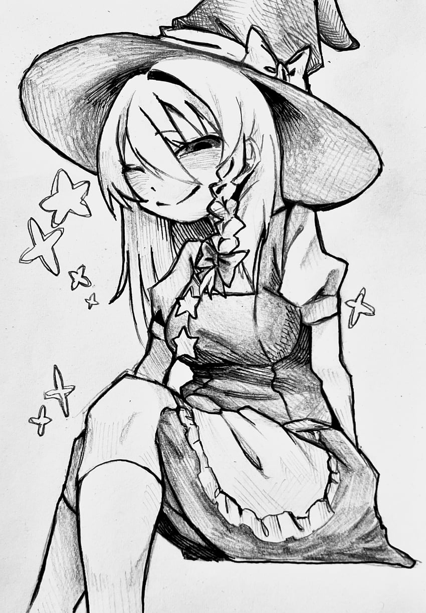 kirisame marisa and suzu (touhou and 1 more) drawn by melanin_shikiso