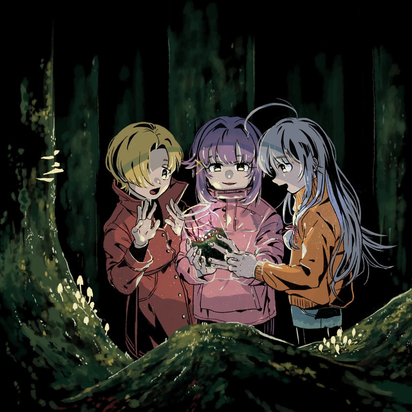 shirasaka koume, koshimizu sachiko, and hoshi syoko (idolmaster and 1 more) drawn by kanauo_(tansui_kanauo)