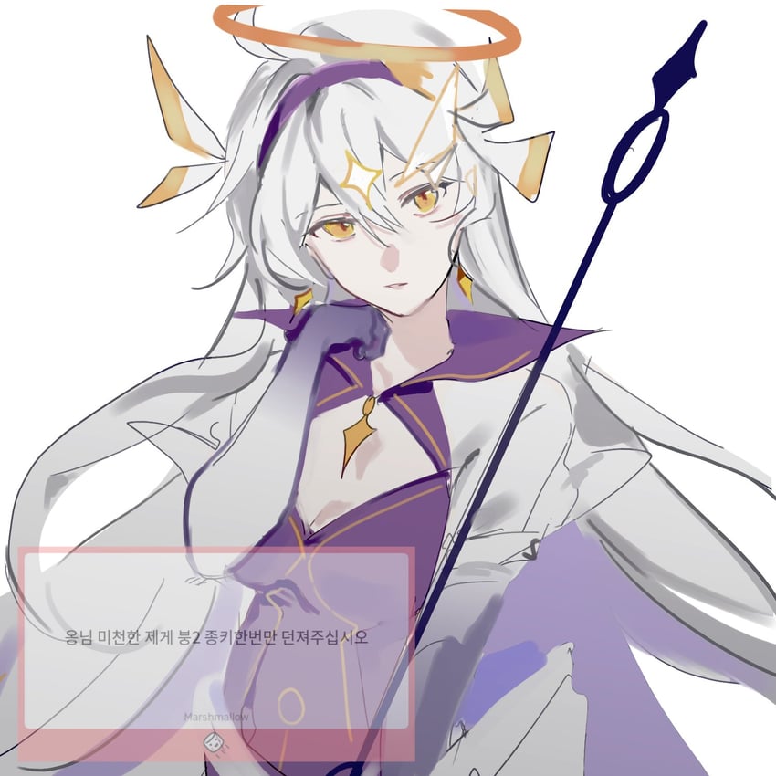 kiana kaslana and herrscher of the end (honkai and 1 more) drawn by oldsprout1108