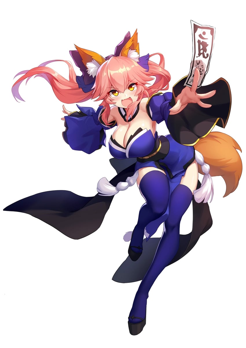 tamamo and tamamo no mae (fate and 1 more) drawn by subaru_(794829485)