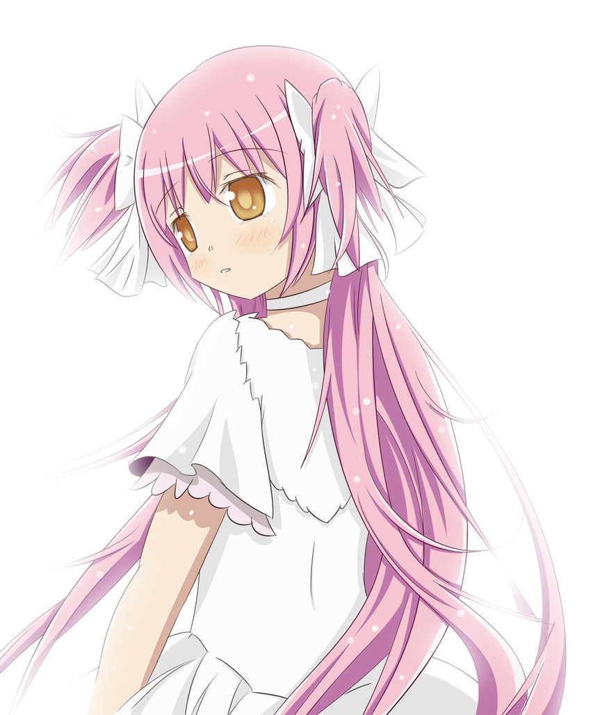kaname madoka and ultimate madoka (mahou shoujo madoka magica) drawn by ototsu_(nitta225)