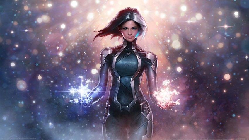 luna snow (marvel and 1 more) drawn by jee-hyung_lee