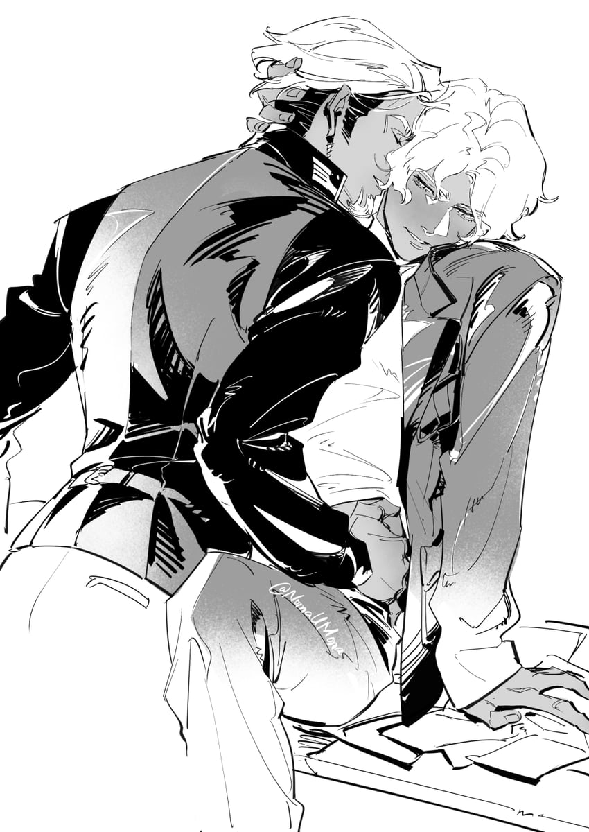 char aznable and challia bull (gundam and 1 more) drawn by nomaumona