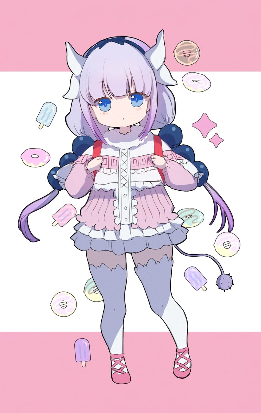kanna kamui (kobayashi-san chi no maidragon) drawn by nagi_(pickles_pipipi)