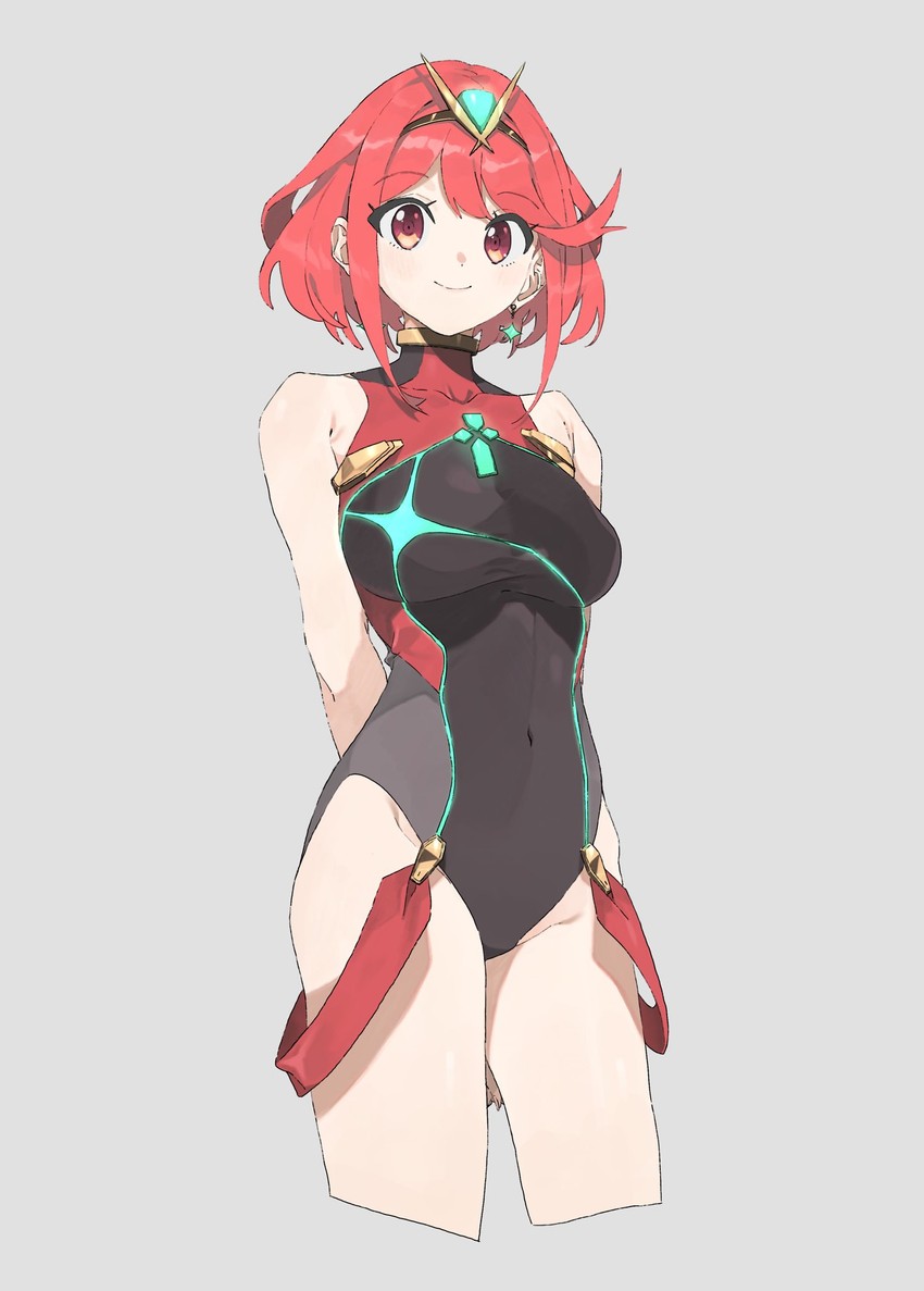 pyra (xenoblade chronicles and 1 more) drawn by machi_(wm)
