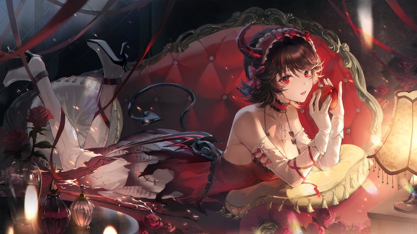 lucia and lucia: plume (punishing: gray raven) drawn by akiyadol