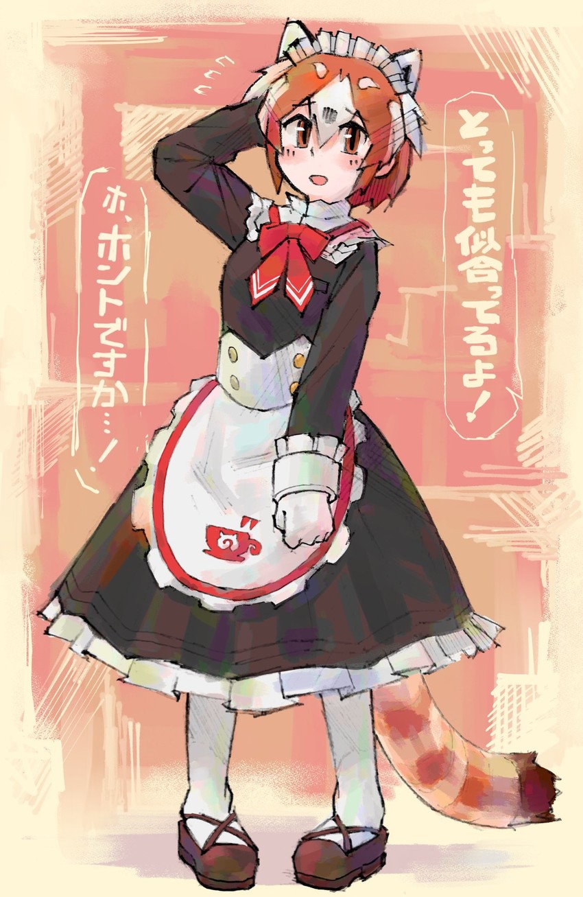 red panda (kemono friends and 2 more) drawn by mitsuamischeme
