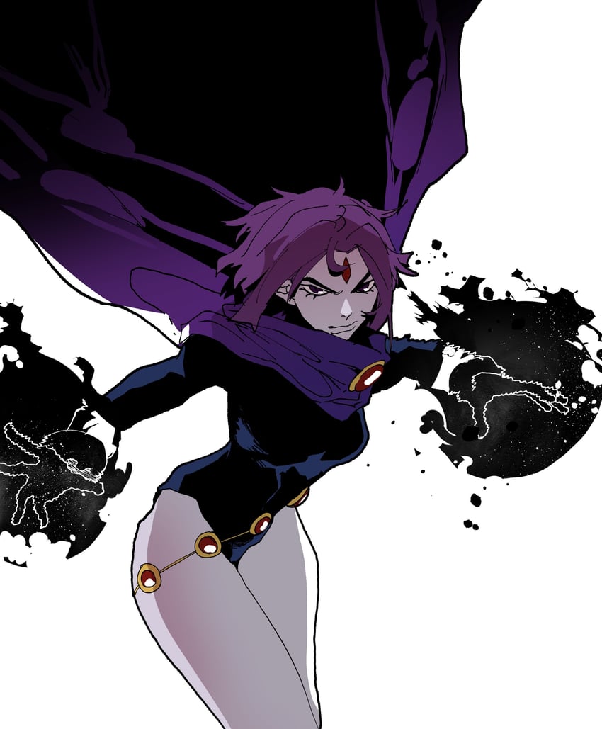 raven (dc comics and 1 more) drawn by isaacchief300