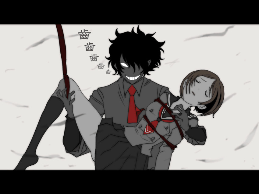yotsuya buntarou and nakashima makoto (sayonara zetsubou sensei and 1 more) drawn by ponc