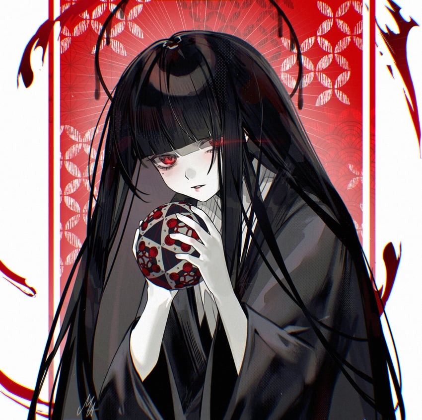 ninomae ina'nis (hololive and 2 more) drawn by ani_019