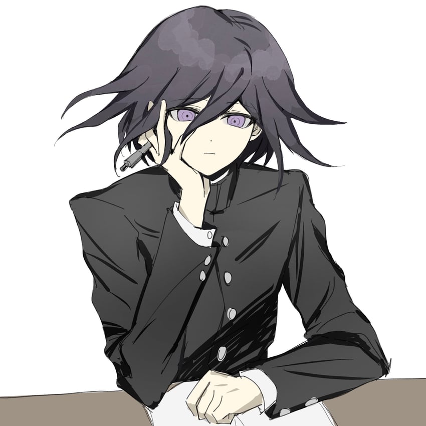 oma kokichi (danganronpa and 1 more) drawn by xiaoxinxiaoxin