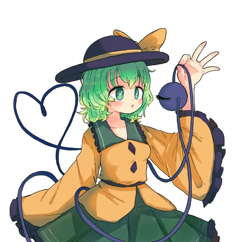 komeiji koishi and momomo (touhou and 1 more) drawn by muimui_(4242564muimui)